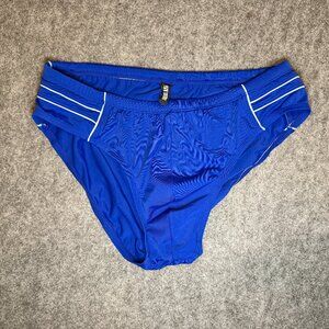 Men’s Steele Swim Brief – Blue – Fits Like Medium (8/10)